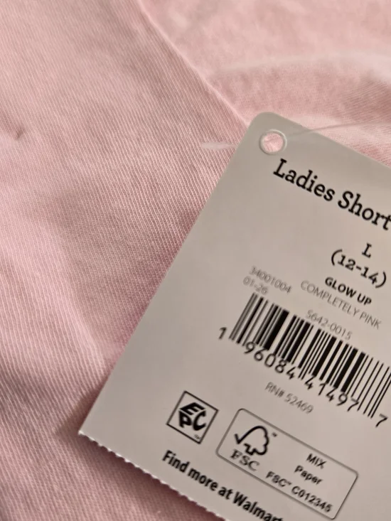 Way to Celebrate NEW Pink Graphic Tee "Ghosted But Still Glowing" Size Large - Picture 6 of 7